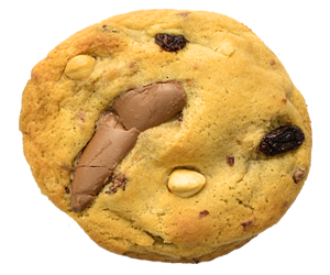 White Chocolate & Matcha cookie